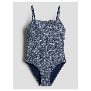 NEW! Girls Navy Blue Floral One Piece Swimsuit | 12/14